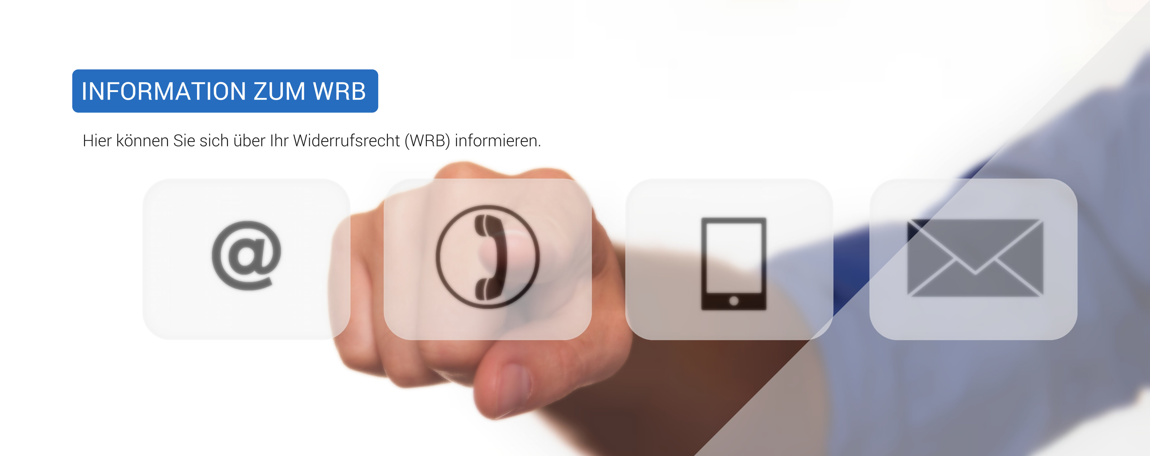 Widerrufsrecht (WRB)
