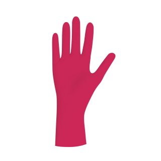 Nitril-Handschuhe, Unigloves PEARL RED/ROT, L (8,0 - 9,0)